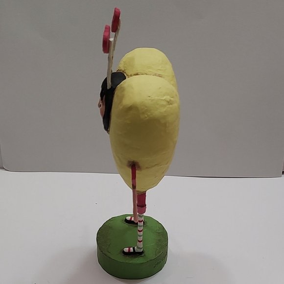 Lori Mitchell Valentine Soul Mate Yellow Conversation Heart - Picture 4 of 4